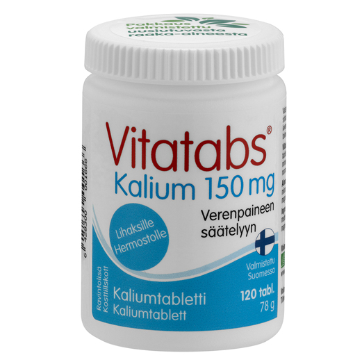 Vitatabs Kalium 78g / 120tabl